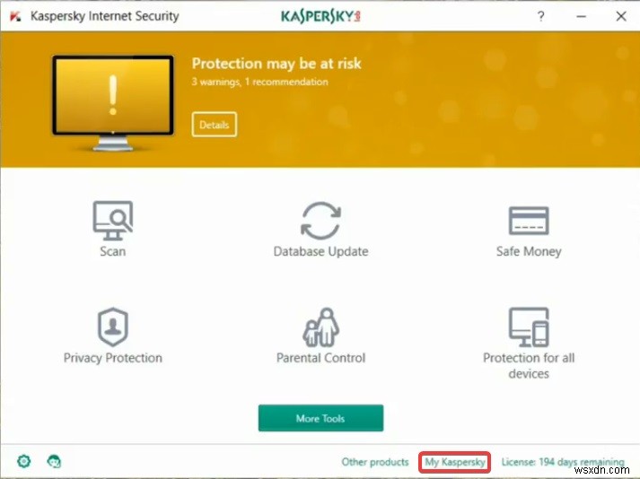 [FIXED] Kaspersky Login समस्या - Kaspersky Windows 10 प्रारंभ नहीं करेगा