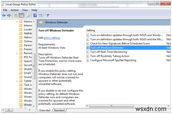 Khắc phục tính năng bảo vệ chống vi-rút và mối đe dọa không hoạt động trong windows 10