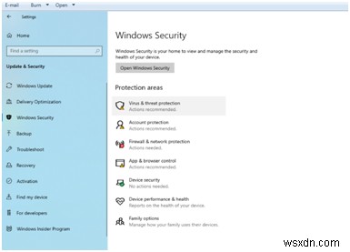 Khắc phục sự cố Phần mềm chống vi-rút đang chặn Internet trong Windows 10 - PCASTA