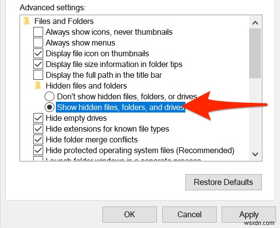 6 วิธีในการแสดงไฟล์และโฟลเดอร์ที่ซ่อนอยู่ใน Windows 10
