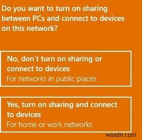 เปลี่ยนจากเครือข่ายสาธารณะเป็นเครือข่ายส่วนตัวใน Windows 7, 8 และ 10