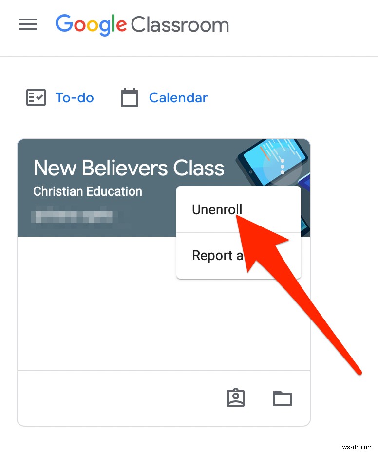วิธีการเก็บถาวรหรือลบ Google Classroom