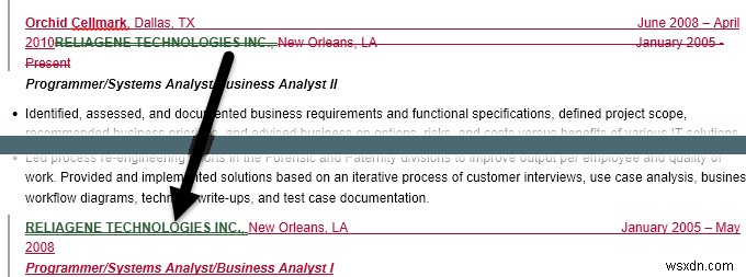 วิธีใช้เปรียบเทียบและรวมเอกสารใน Word
