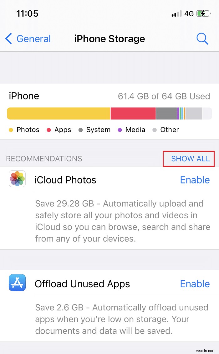 12 วิธีในการแก้ไขปัญหาพื้นที่เก็บข้อมูล iPhone แบบเต็ม