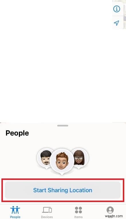 วิธีตรวจสอบตำแหน่งของใครบางคนบน iPhone