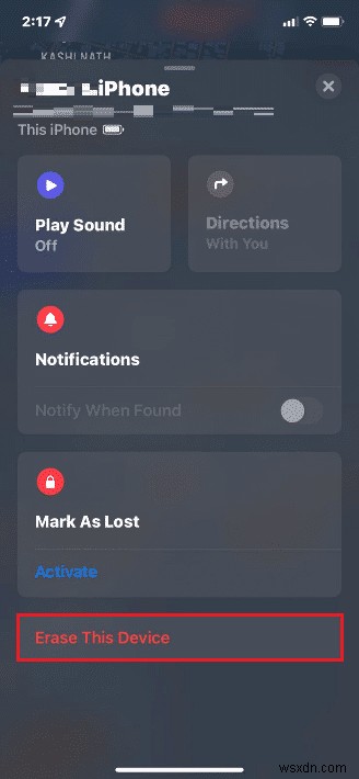 วิธีการส่ง Ping iPhone