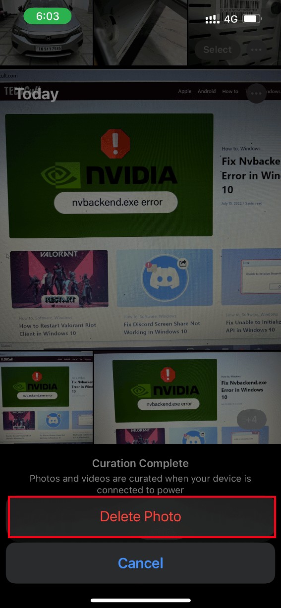แก้ไขข้อผิดพลาดที่เกิดขึ้นขณะโหลดรูปภาพเวอร์ชันคุณภาพสูงกว่านี้บน iPhone 
