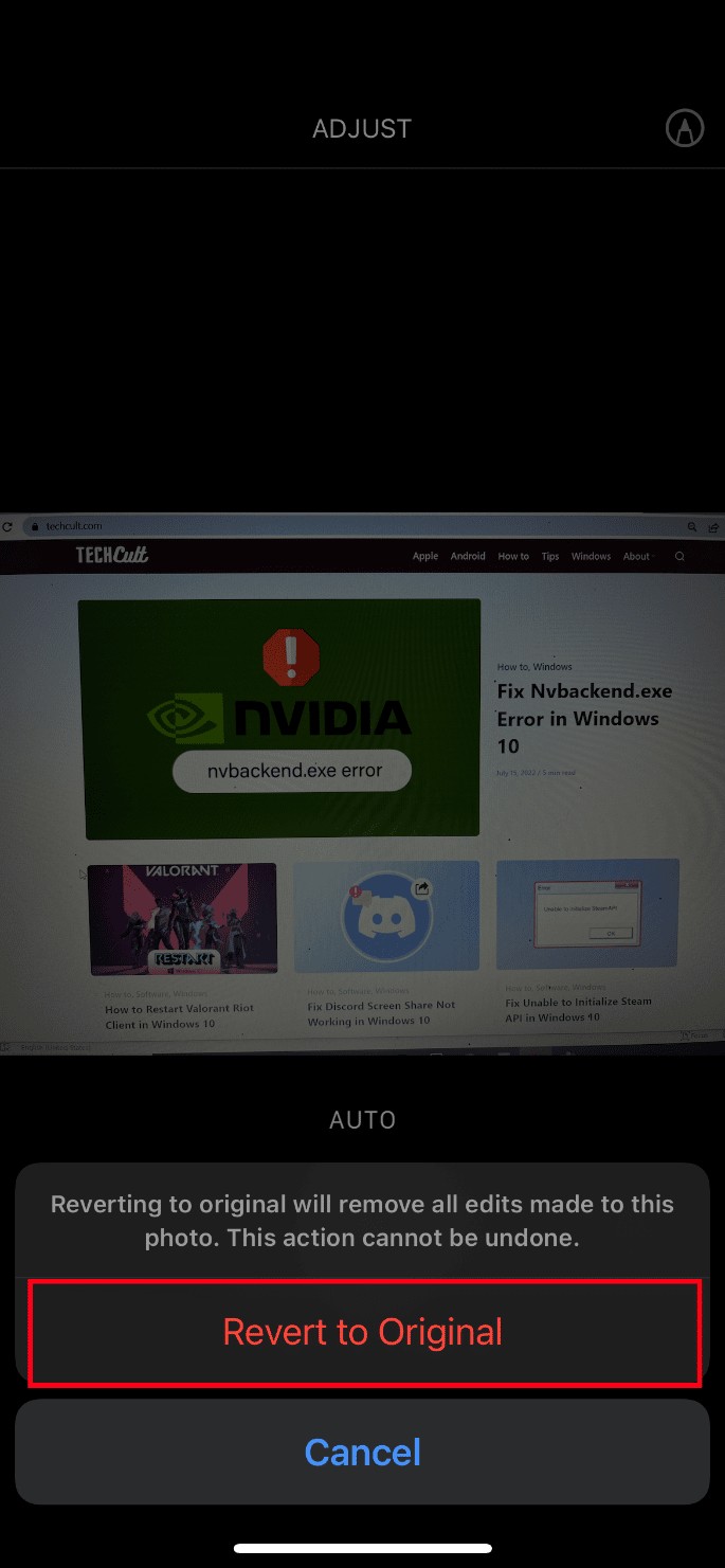 แก้ไขข้อผิดพลาดที่เกิดขึ้นขณะโหลดรูปภาพเวอร์ชันคุณภาพสูงกว่านี้บน iPhone 