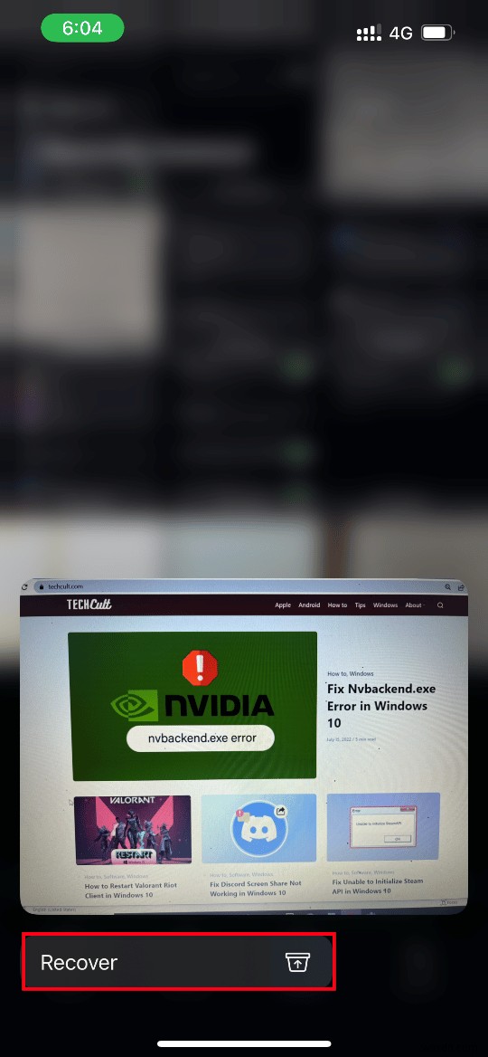 แก้ไขข้อผิดพลาดที่เกิดขึ้นขณะโหลดรูปภาพเวอร์ชันคุณภาพสูงกว่านี้บน iPhone 