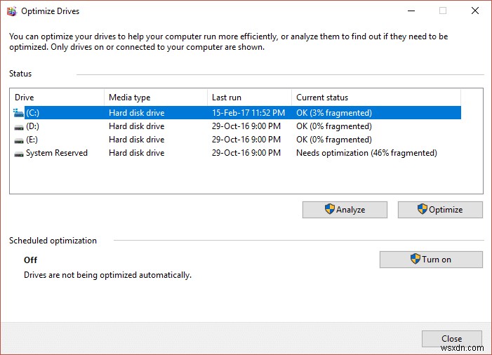แก้ไขปัญหาการใช้งาน CPU และดิสก์สูงของ Windows 10 