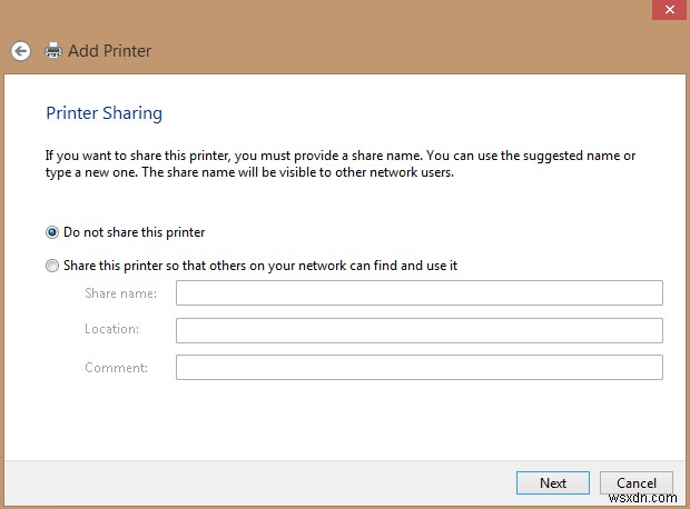 प्रिंटर स्थापना त्रुटि ठीक करें 0x00000057 [हल] 