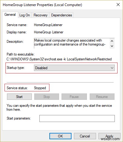 ลบไอคอนโฮมกรุ๊ปออกจากเดสก์ท็อปใน Windows 10 