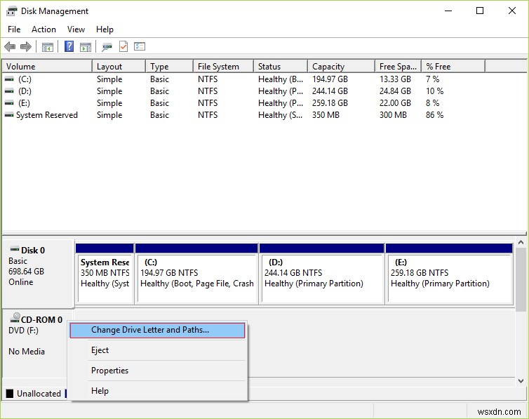 निर्देशिका का नाम अमान्य त्रुटि है [हल किया गया] 