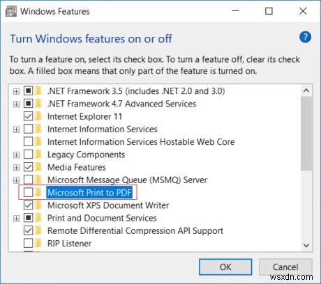 [แก้ไขแล้ว] Microsoft Print เป็น PDF ไม่ทำงาน 