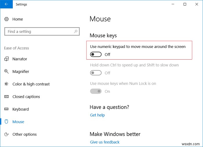 विंडोज 10 में न्यूमेरिक कीपैड काम नहीं कर रहा है [हल किया गया] 