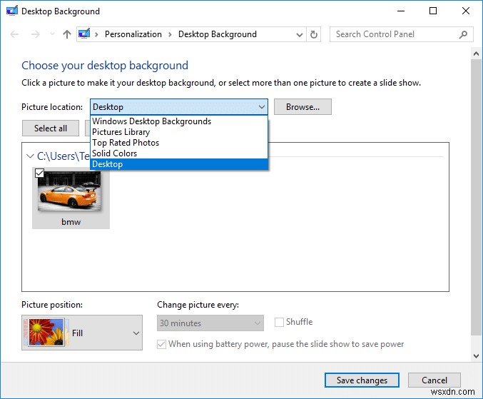 উইন্ডোজ 10 এ কিভাবে ডেস্কটপ ওয়ালপেপার পরিবর্তন করবেন 