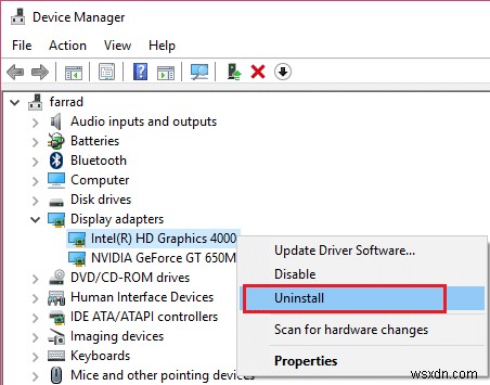 উইন্ডোজ 10-এ ভিডিও টিডিআর ব্যর্থতার ত্রুটি ঠিক করুন 