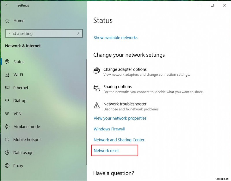 Khắc phục sự cố WiFi không hoạt động trong Windows 10 [Hoạt động 100%] 