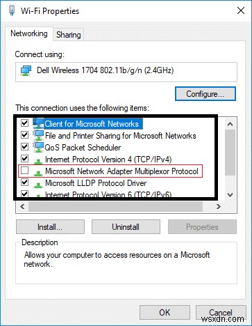  কোন ইন্টারনেট নেই, সুরক্ষিত  ওয়াইফাই ত্রুটি ঠিক করুন 