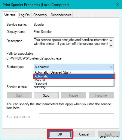 फिक्स प्रिंट स्पूलर विंडोज 10 पर रुकता रहता है