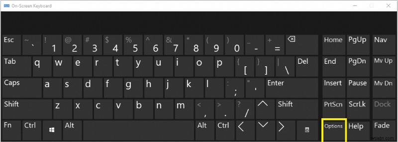 विंडोज 10 टिप:ऑन-स्क्रीन कीबोर्ड को सक्षम या अक्षम करें 