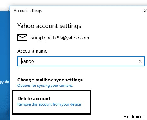วิธีรีเซ็ตแอปอีเมลใน Windows 10 