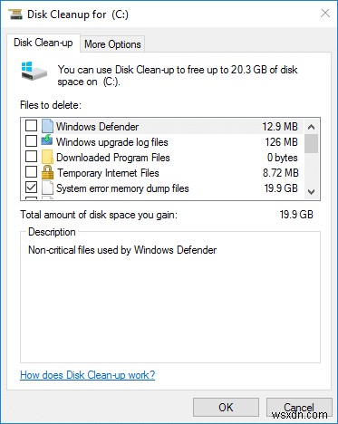 6 วิธีในการลบไฟล์ดัมพ์หน่วยความจำข้อผิดพลาดของระบบ 