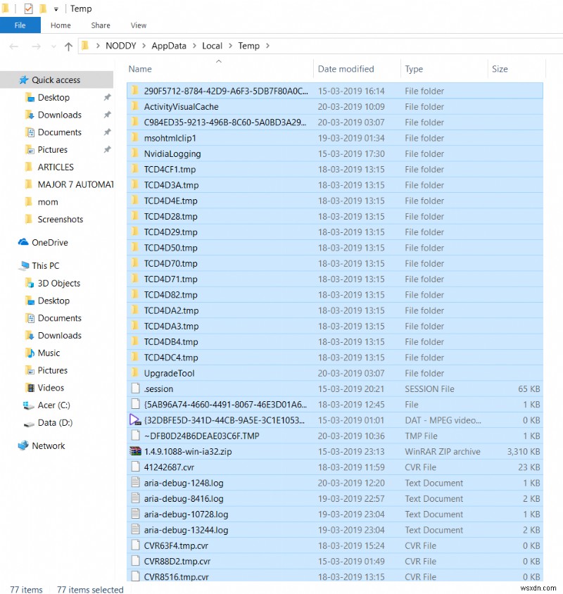 6 วิธีในการลบไฟล์ดัมพ์หน่วยความจำข้อผิดพลาดของระบบ 