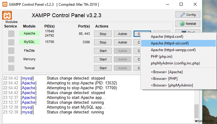 Windows 10 पर XAMPP इंस्टॉल और कॉन्फिगर करें