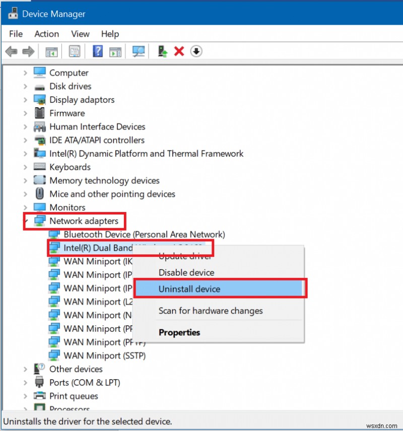 विंडोज 10 में अज्ञात नेटवर्क को ठीक करें 