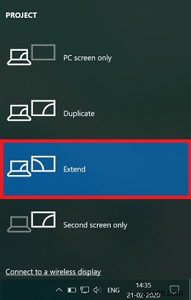 Windows 10 এ সনাক্ত না হওয়া দ্বিতীয় মনিটর ঠিক করুন