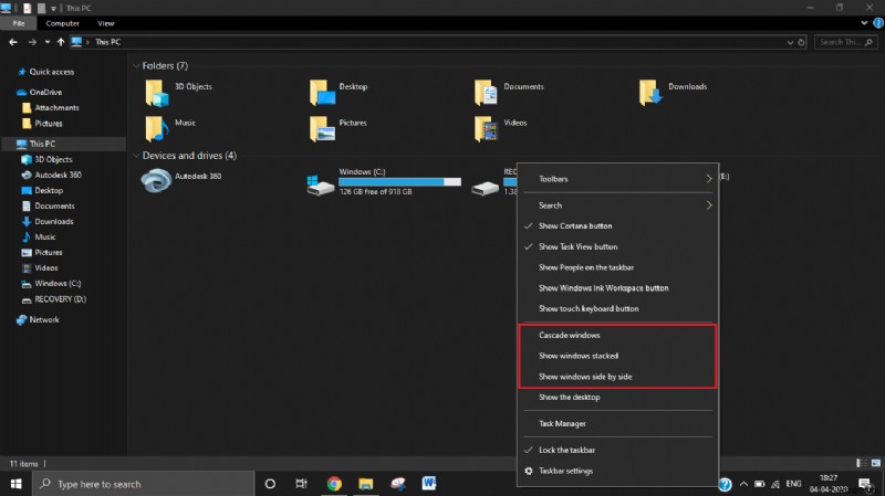 विंडोज 10 में अपनी स्क्रीन को विभाजित करने के 5 तरीके