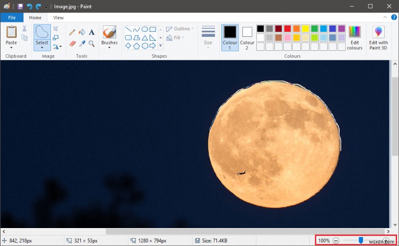 एमएस पेंट में बैकग्राउंड को पारदर्शी कैसे बनाएं?