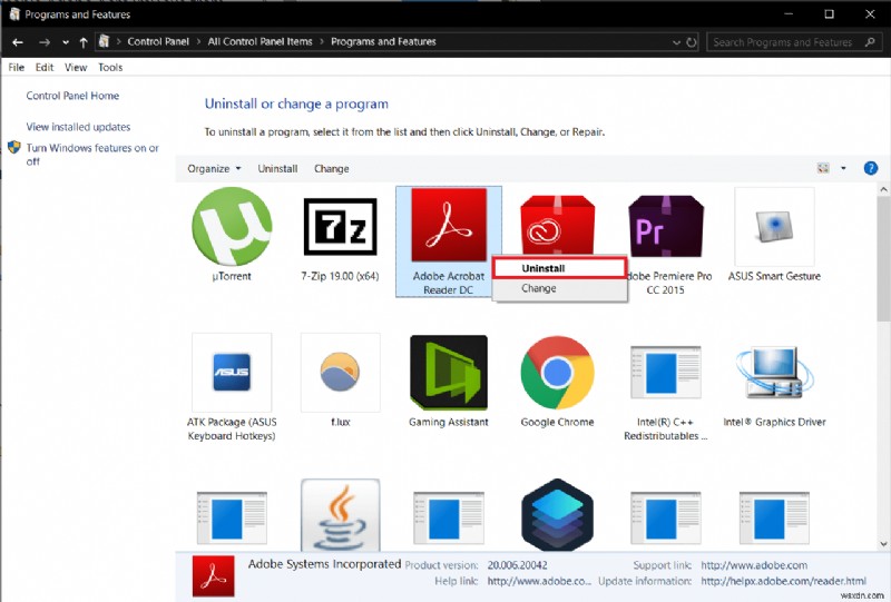 วิธีปิดการใช้งาน Adobe AcroTray.exe เมื่อเริ่มต้น