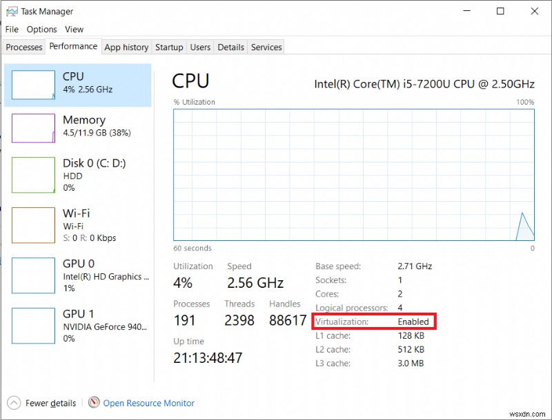 Windows 10 पर वर्चुअलाइजेशन कैसे सक्षम करें?