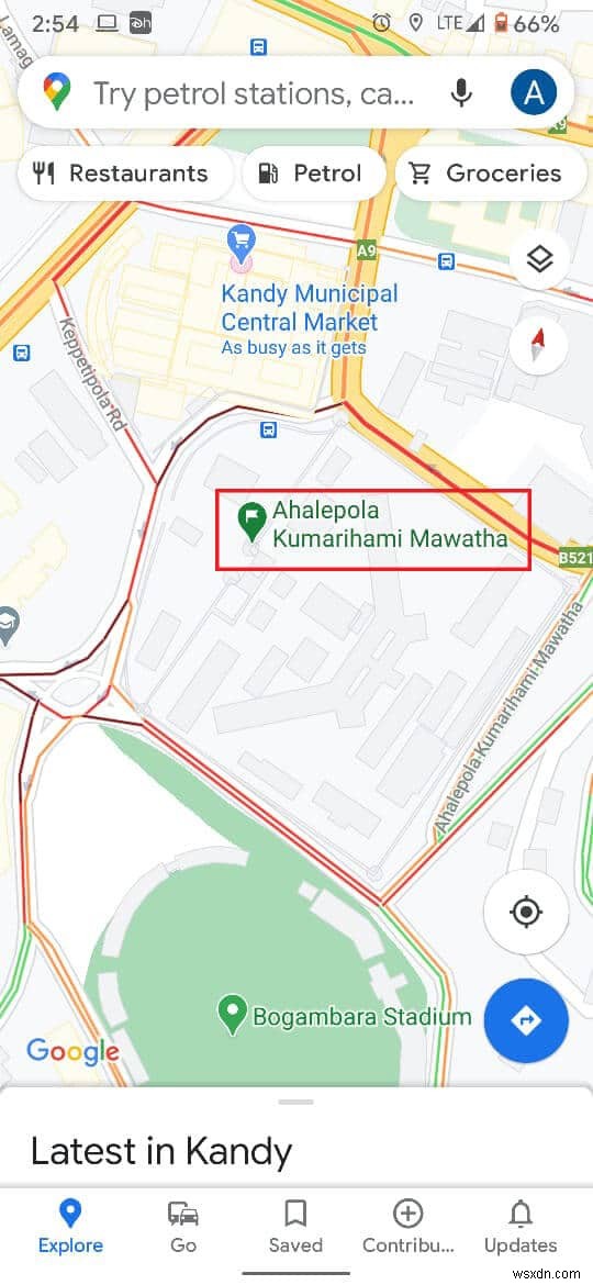 Cách thả ghim trên Google Maps 