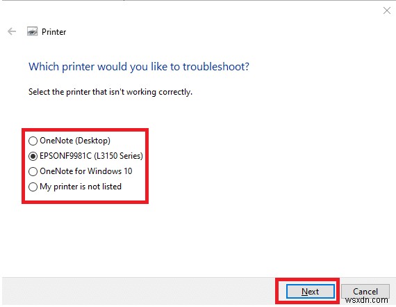 แก้ไขบริการตัวจัดคิวงานพิมพ์ในเครื่องไม่ทำงาน