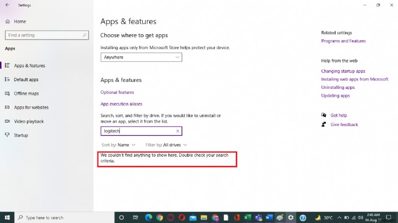 Sửa phần mềm chơi game của Logitech (Logitech Gaming Software) không mở được 