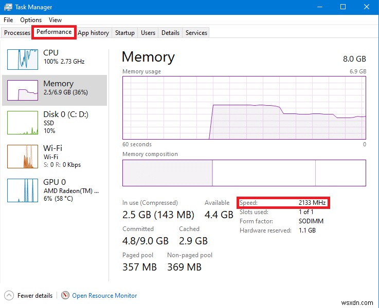 วิธีตรวจสอบประเภท RAM ใน Windows 10