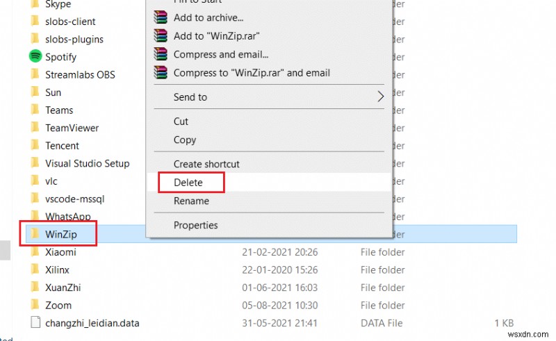 WinZip নিরাপদ 