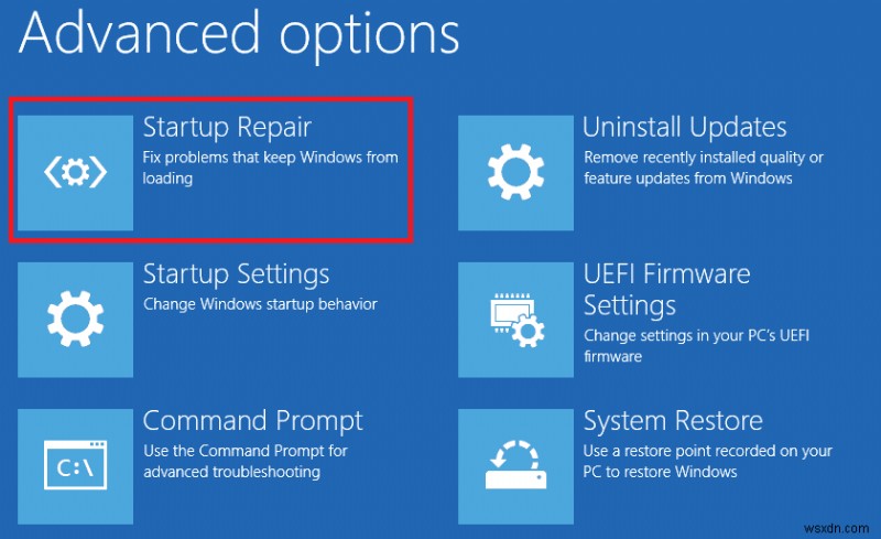 แก้ไขปัญหา Windows 10 ค้างในการเตรียมพร้อมสำหรับ Windows