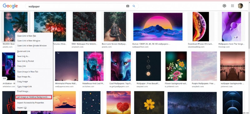 วิธีการเปลี่ยนวอลเปเปอร์ใน Windows 11