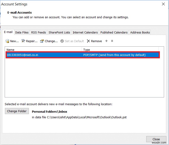 แก้ไขข้อความแจ้งรหัสผ่าน Outlook ปรากฏขึ้นอีกครั้ง