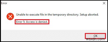 Cách khắc phục quyền truy cập bị từ chối Windows 10