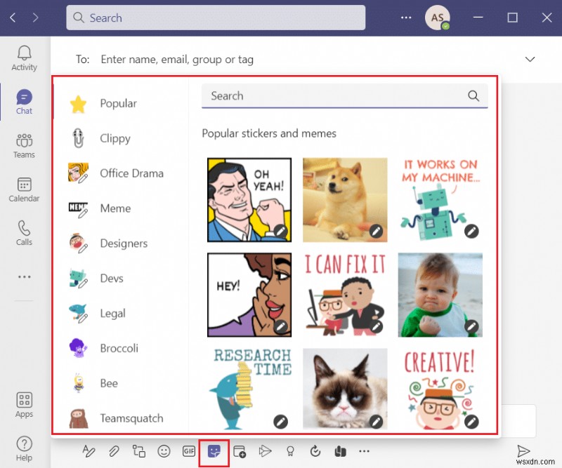 วิธีใช้อีโมติคอนลับของ Microsoft Teams