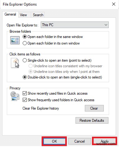উইন্ডোজ 10 এ ফাইল এক্সপ্লোরার সাড়া দিচ্ছে না ঠিক করুন 