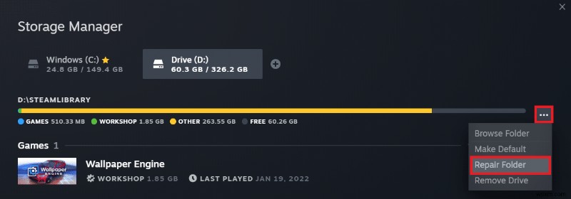 স্টিম কন্টেন্ট ফাইল লকড ত্রুটি ঠিক করুন 