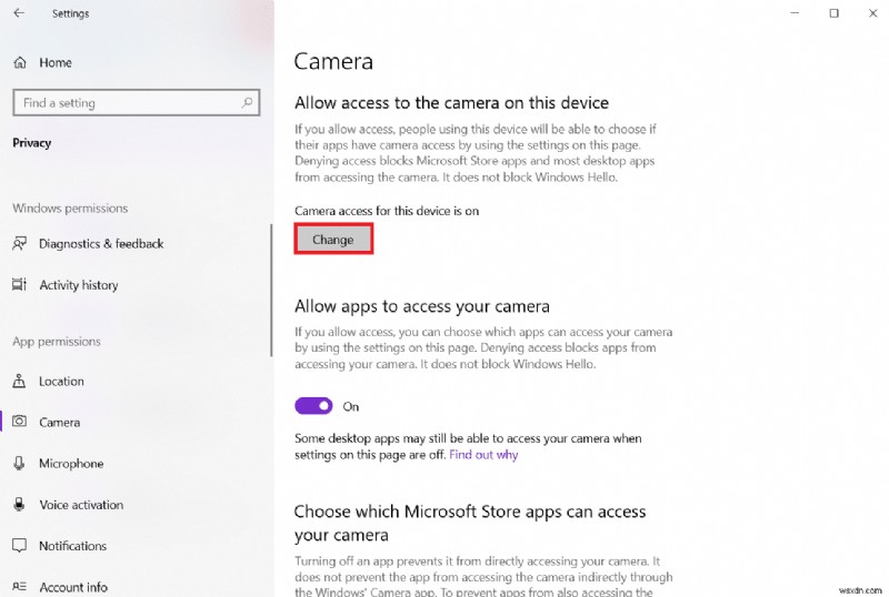 แก้ไข 0xa00f4244 ไม่มีกล้องติดข้อผิดพลาด 