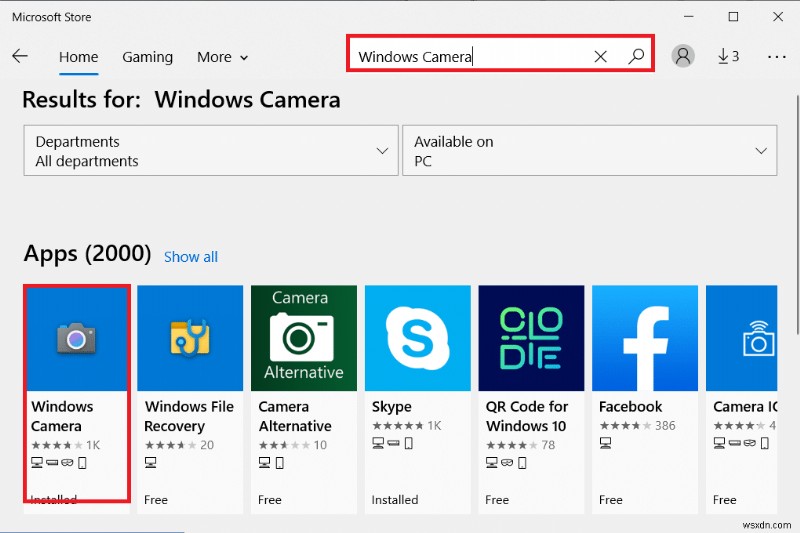 แก้ไข 0xa00f4244 ไม่มีกล้องติดข้อผิดพลาด 