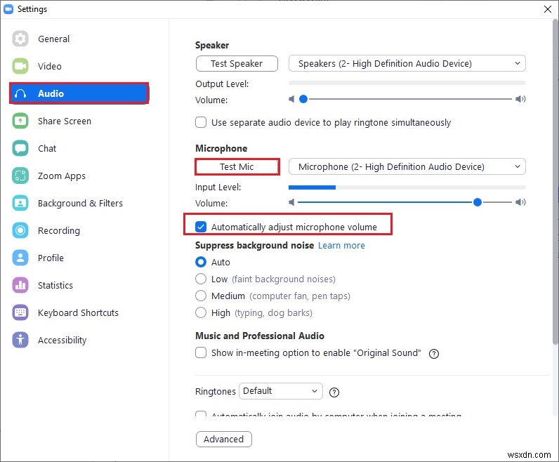 উইন্ডোজ 10 কাজ করছে না জুম অডিও ঠিক করুন 